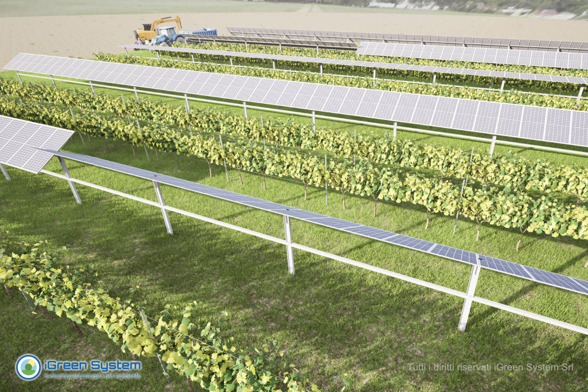 agrivoltaico_monofilare_iGreenSystem